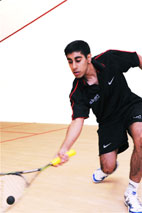 Professional; squash player Taminder Gata-Aura